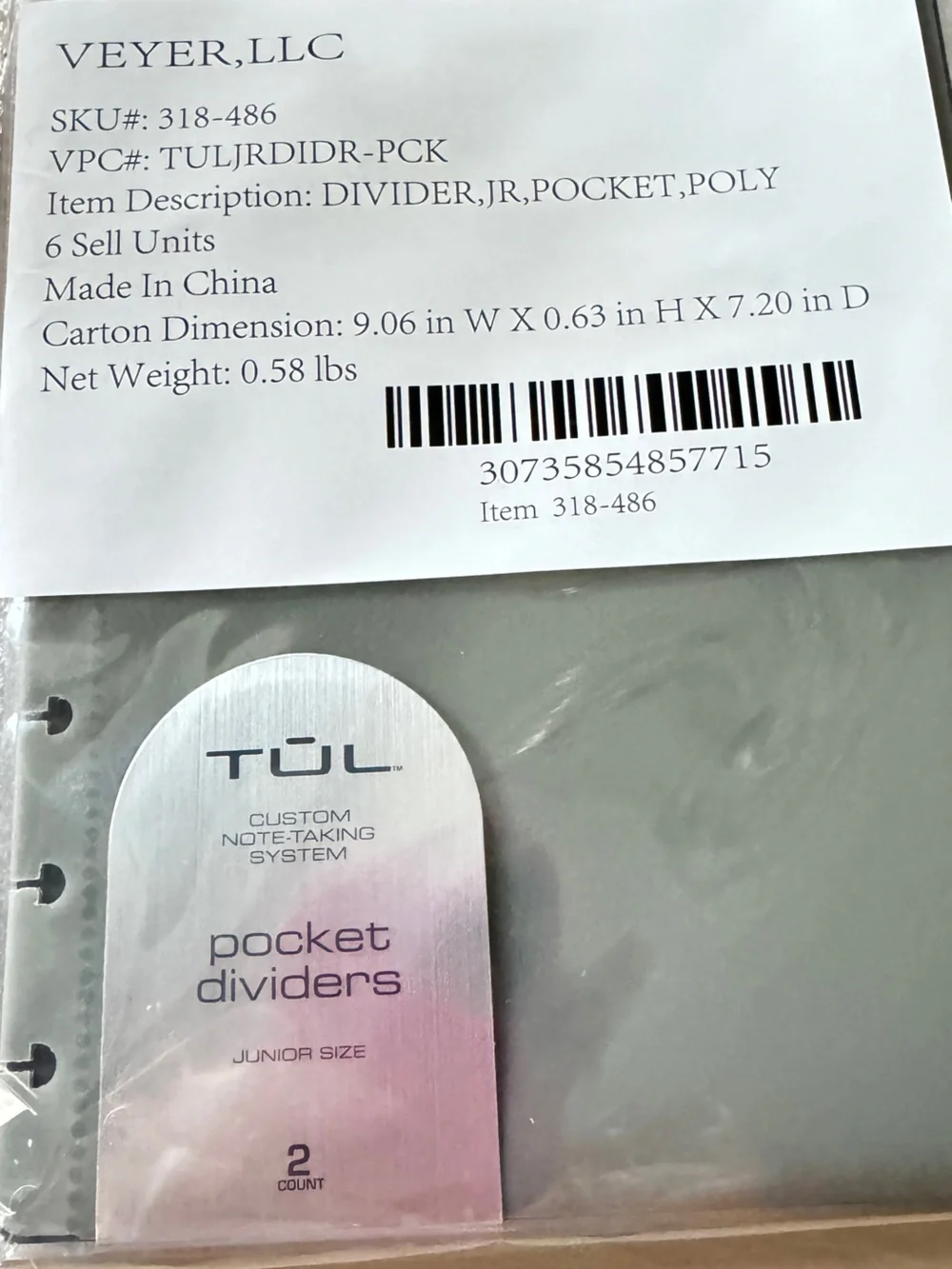 TUL Junior Notebook System + New Refills & Accessories